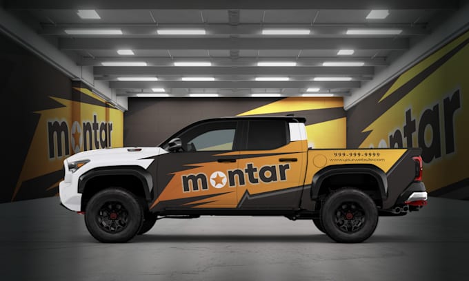 design high advertising business vehicles wrap with perfect fitting