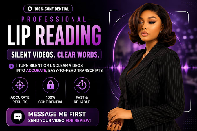 accurately lip read silent or unclear videos