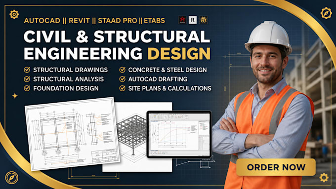 do civil and structural engineering design analysis drawings