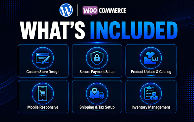 build a woocommerce store or wordpress ecommerce website