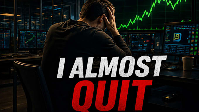 design finance trading youtube thumbnails 3 concepts 24hr high CTR