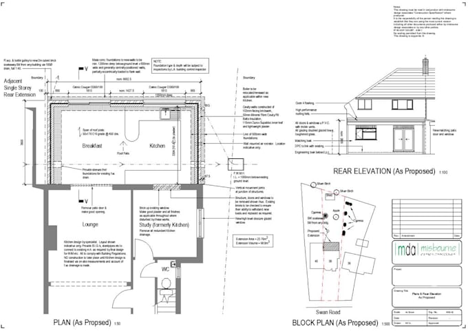 uk planning application drawings, house plans, extension plans, loft conversion