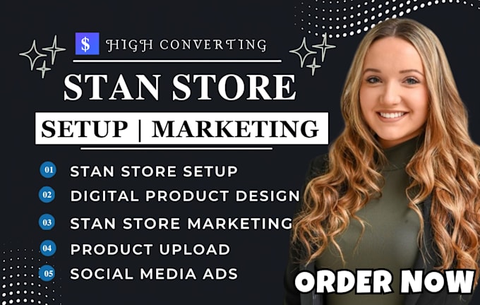 do stan store setup, digital product, stan store marketing, stan store design