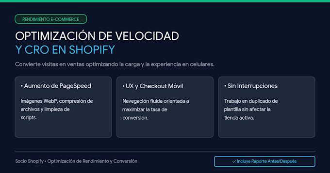 speed up shopify store performance and boost mobile cro