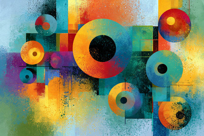 design stunning abstract art that elevates your space