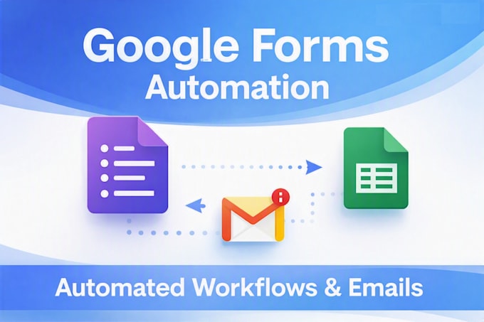 build a google forms workflow with automated emails