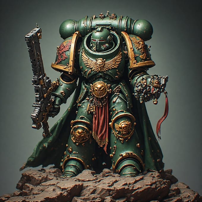 create warhammer 40k art