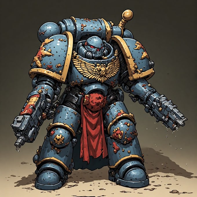 paint your warhammer 40k miniatures