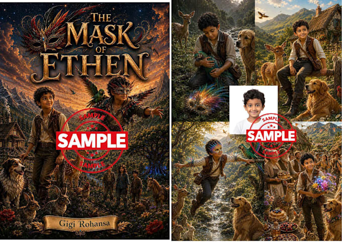 create a personalized fantasy book with your child as hero