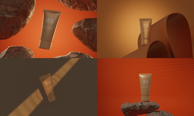 create 3d product renders and commercial studio visuals