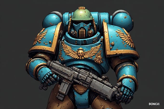 paint your warhammer 40k miniatures