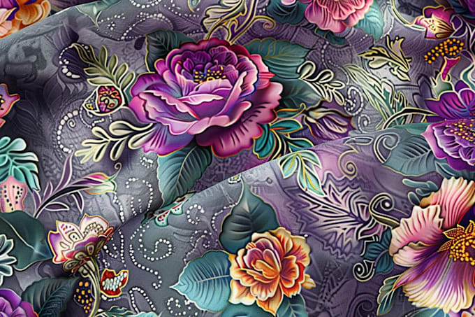 create seamless pattern designs and fabric prints