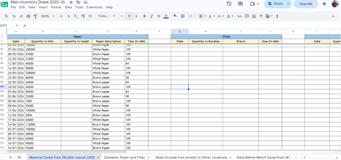 create an inventory management system and tracker in excel