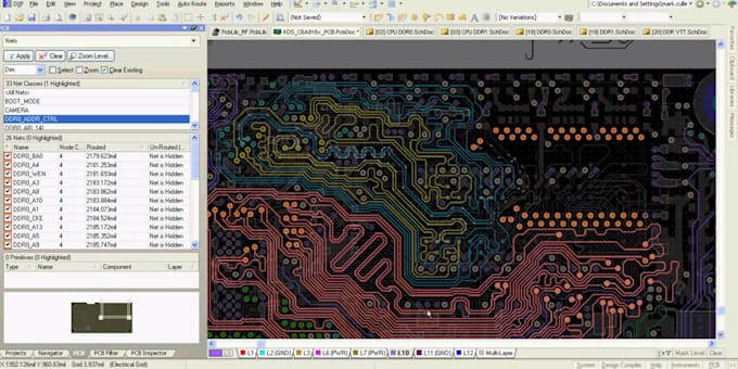 do pcb design, pcb layout, circuit and schematic design in altium designer