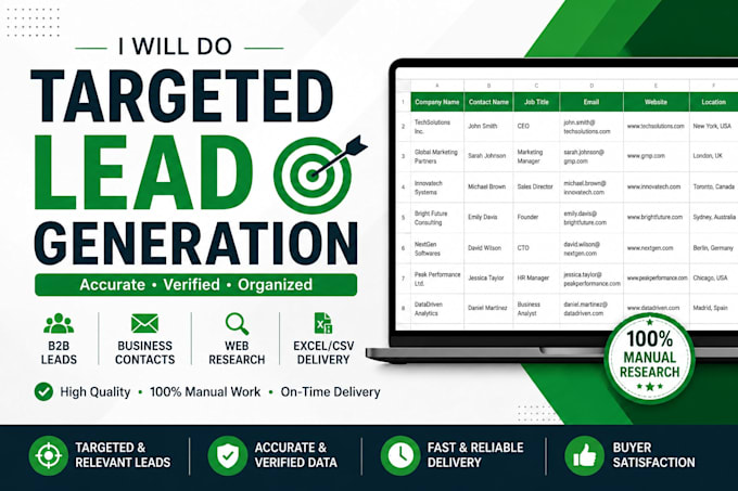 find targeted leads and business contact information