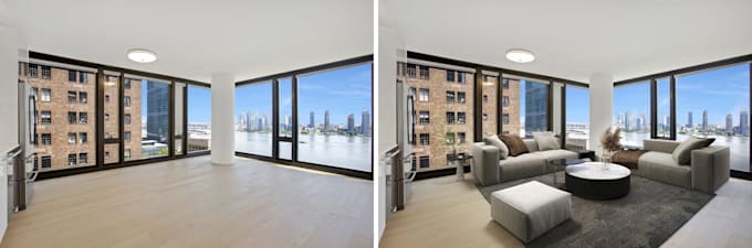 create photorealistic interior and exterior 3d visualization and virtual staging