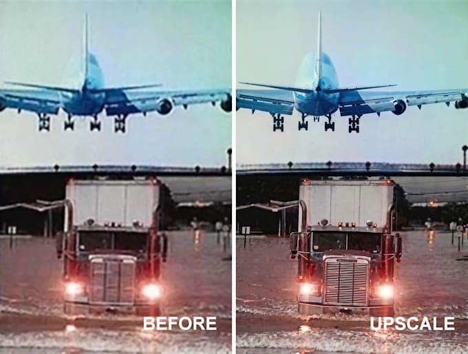upscale image resolution and sharpen fine details using ai