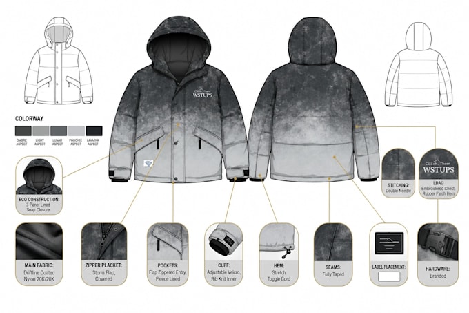 create t shirt tech pack flat sketch technical flat sketch apparel techpack