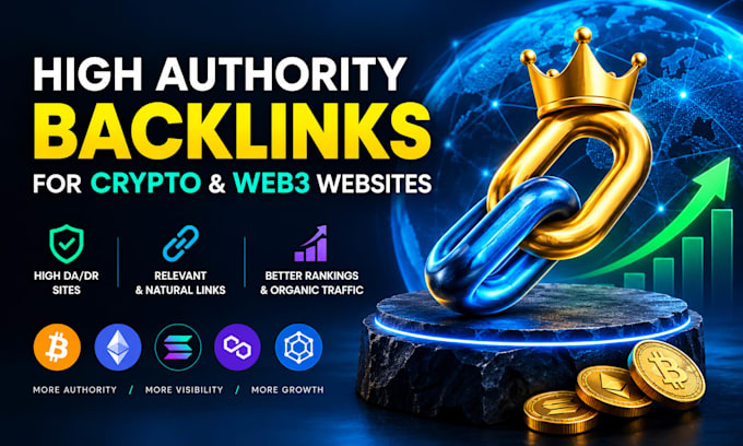 high authority backlinks for crypto and web3 websites