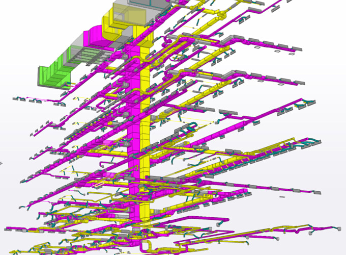 design hvac systems, duct layouts and mechanical drawings