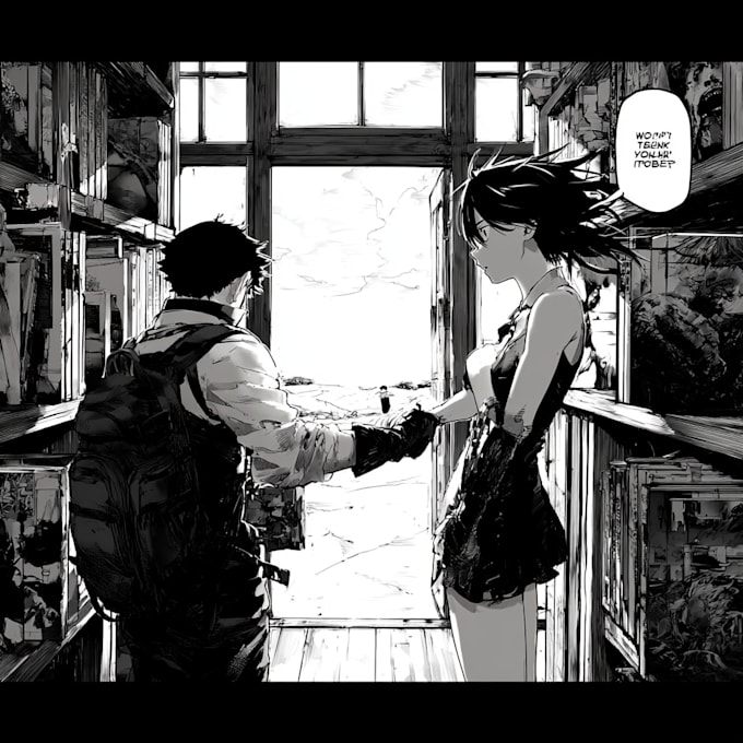draw your comic book pages