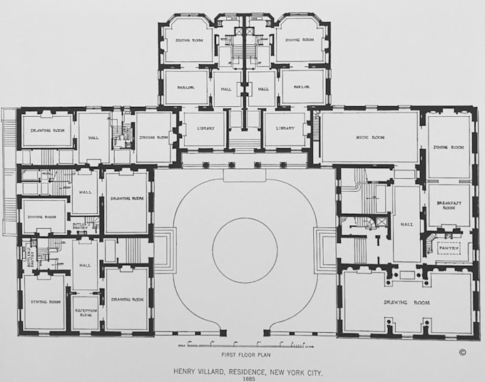 draw 2d, 3d church floor plan, construction plan, building plan and layouts