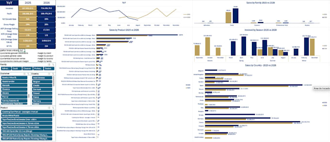 create a professional excel dashboard