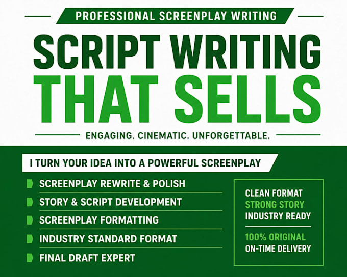 format or convert your script or screenplay with final draft