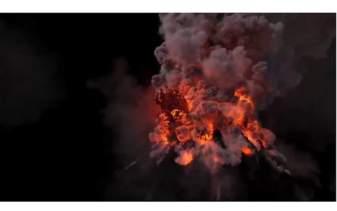 do vfx fire explosion effect, smoke effect, horror effect, compositing particle