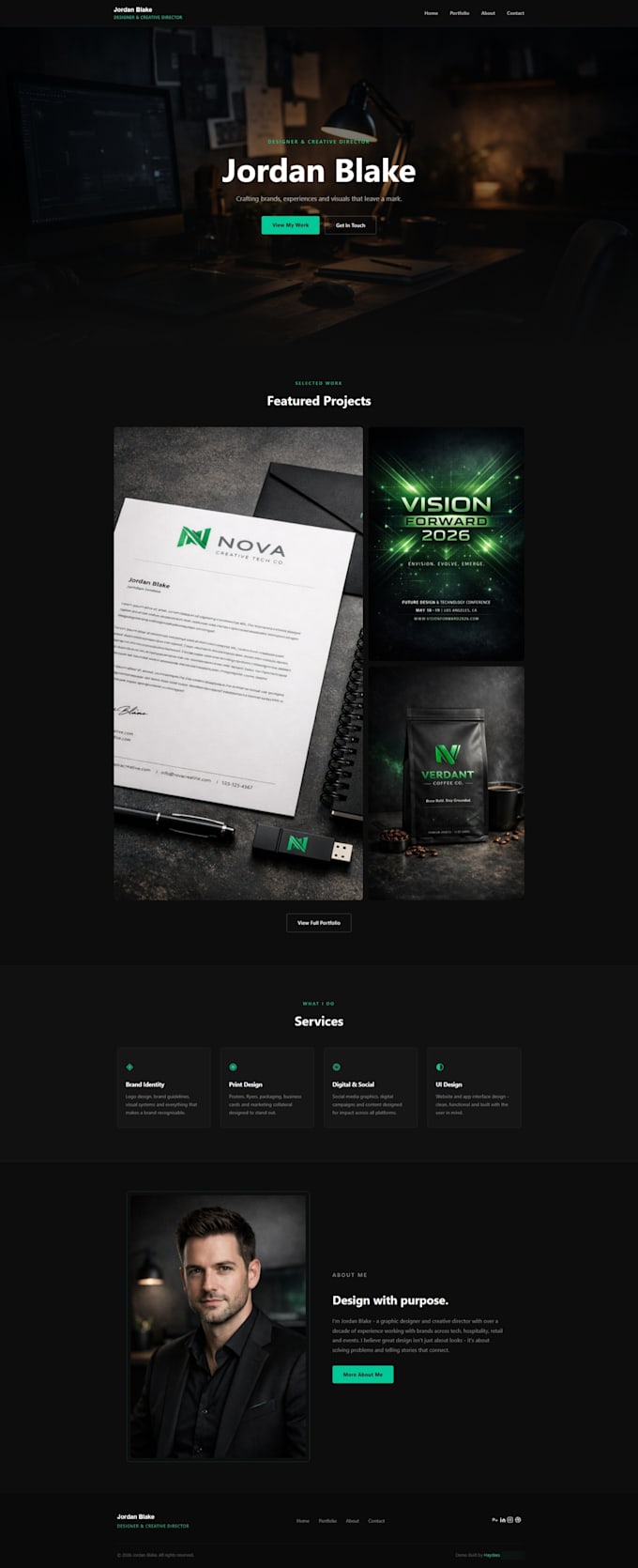create a fast, secure custom coded website for your business