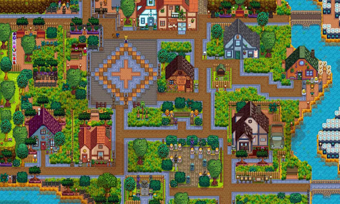 create pixel art tileset, rpg maker, tilemap, 2d background, pixel game assets