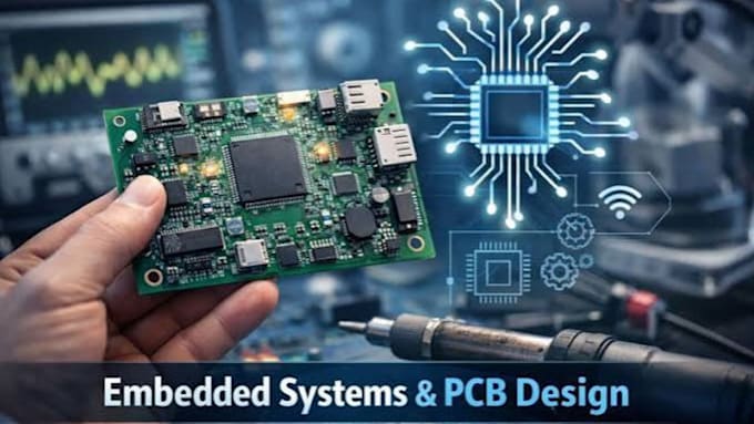 engineer custom electronic circuits, pcb and embedded hardware