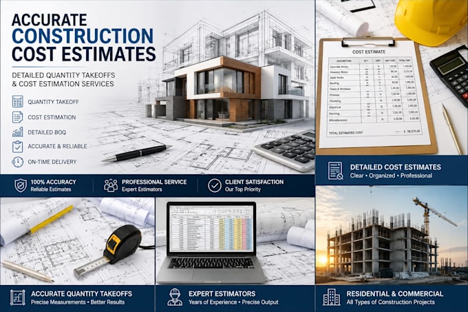 deliver accurate construction cost estimates