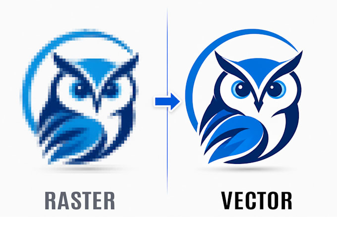 do vector tracing ai to vector and logo vectorization