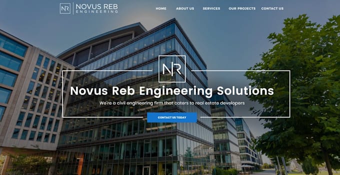 design a modern wix website for interior designers, architects or 3d interior