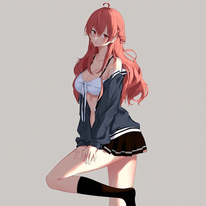 do a anime character art