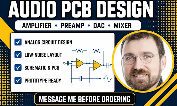 design audio pcb amplifier preamp dac mixer audio electronic audio device