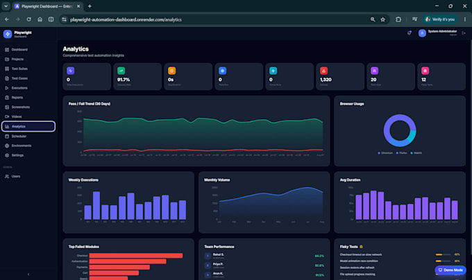 build playwright test automation for your web application