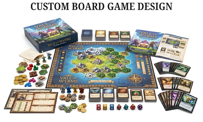 design board game layout card board game design card game tabletop game artwork