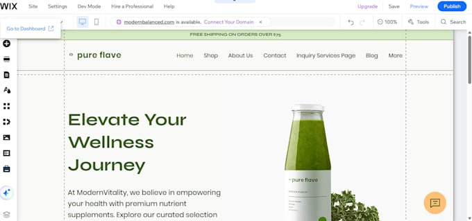 design wix store redesign wix website wix studio   ecommerce store wix