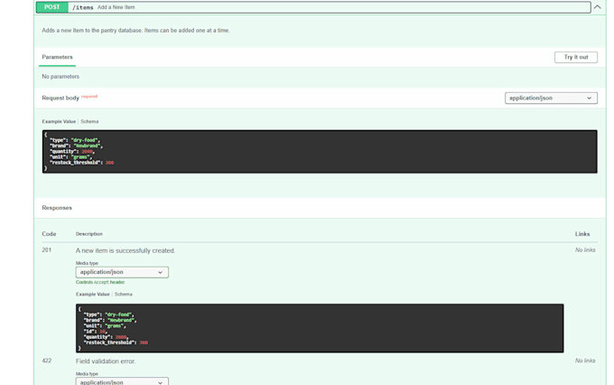 create API documentation for you