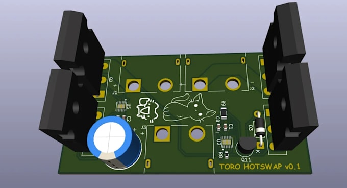 design power electronics pcb for dc dc converters bms and motor control
