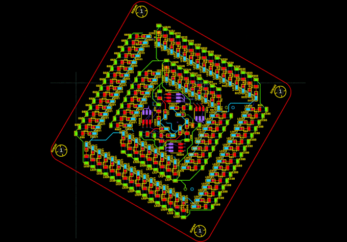 design led pcb, aluminium pcb, ims layout, led driver, altium, 3d step bom