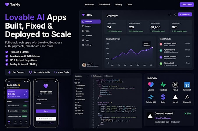 fix lovable ai website, lovable app, deploy lovable supabase lovable ai replit