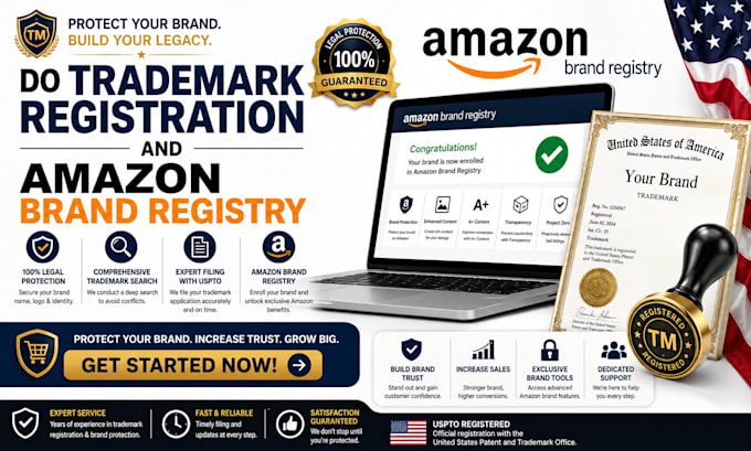 do trademark registration and amazon brand registry
