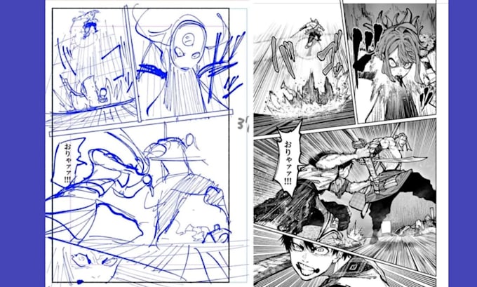 draw custom comic art comic book comic panel comic strip comic page illustration