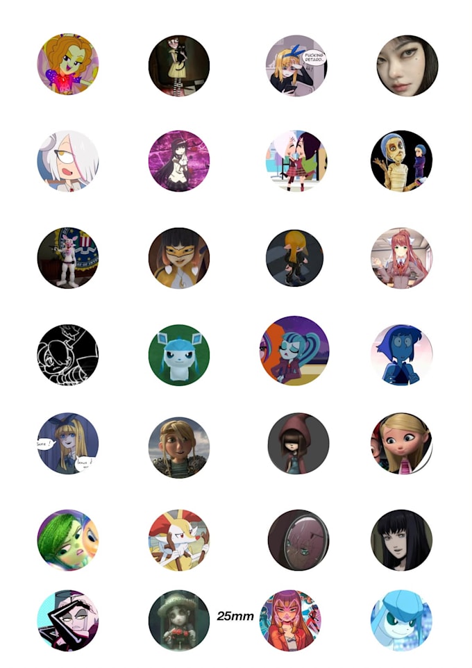 button pins for your business or hobbies