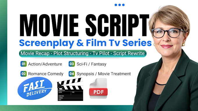 do movie script writing, feature film script, screenwriting, youtube script