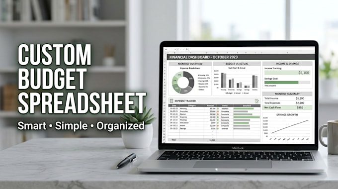 do custom budget spreadsheet