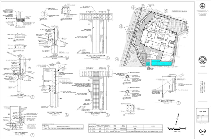 create detailed 2d site plans plot plans property maps and permit drawings